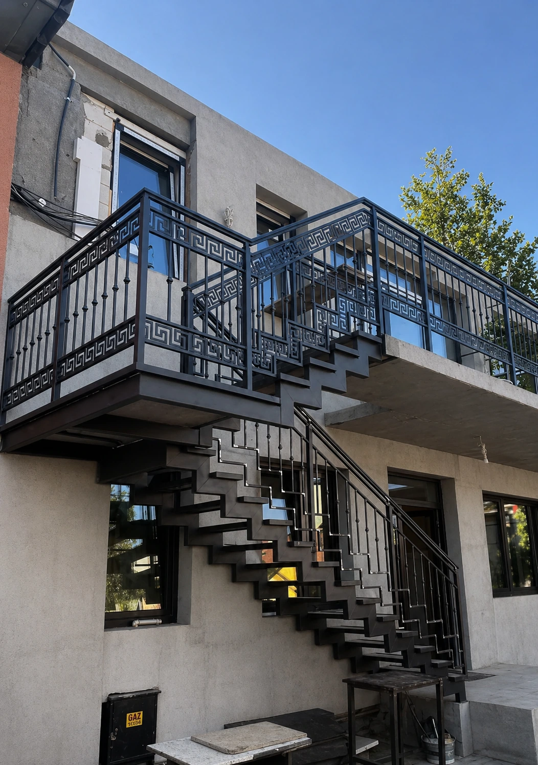 Balustrada i poręcz – realizacja Metal & Drewno